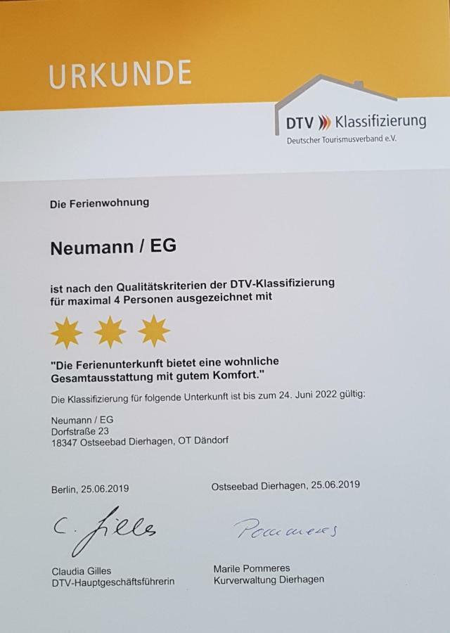 3***Ferienwohnungen Neumann Dandorf Luaran gambar